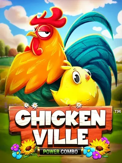 Chickenville Power Combo Slot online at Plexian